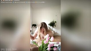 Caroline Zalog Naked Live Quick Pussy Slips