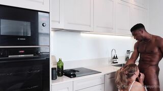 Lillian Phillips BBC Breakfast in the kitchen