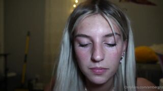 Ambie Bambii Fucking a College Slut on Her Pissed Off Roommates Bed.​