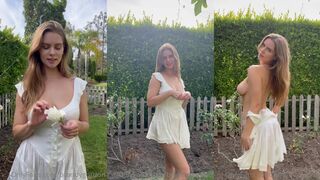 brandy gordon nude in the garden