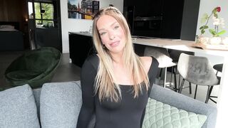 Yoga In Fishnet Tights