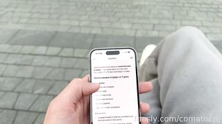 Comatozze Broke College Slut Offers Her Tight Pussy for Cash