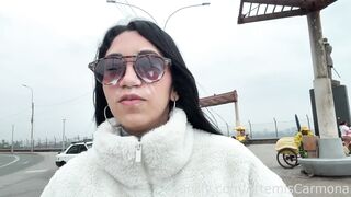 ArtemisCarmona beach cumwalk