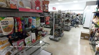 AMWednesday Naked in Super Market Onlyfans