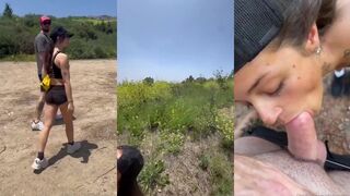 Liz Jordan & Ryan Reid Outdoor 3some Girthmaster