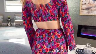 Zoe Neli Shows Off Her Oral Skills