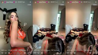 Lyna Perez Flashed/Showed her pussy