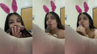 Daisy Latina Bunny BJ POV 40