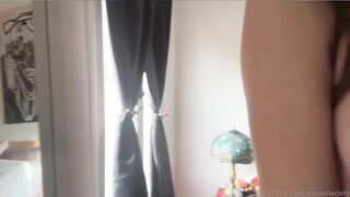 Ashley Matheson nude slingkini pov