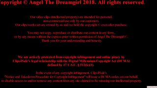 Angel The Dreamgirl Fuck My Face