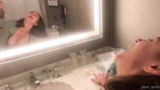Piper Quinn, Horny Couple Having A Quickie In The Bathroom