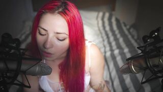 The Sounds of Girls ASMR Red Hair Girl Kissing Mics