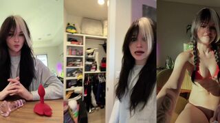 Peachjars 2nd slide my plug in vibrator tease video