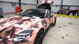 Lillian Phillips - Car Fuck And Cum On Face - Lily Gets Fucked Over Her New Car
