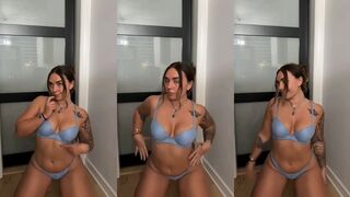 Abby Berner Blue Bikini PPV