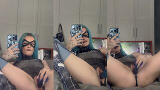 Molly amazing British uk babe PoV dildo solo