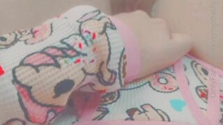 Nymphetty POV fingering & mirror selfie