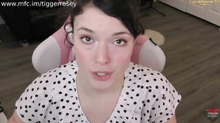 Tigger Rosey Office Slut