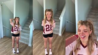 Bri - USA pretty teen home alone vlog Leaked onlyfans pov Sextape beauty teen