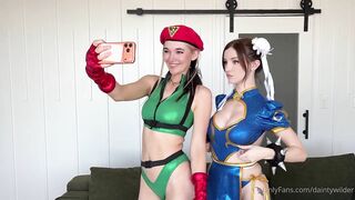 Dainty Wilder And Madi Ruve - Chun-Li Takes Cammy's Virginity