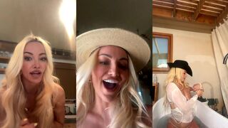 Lindsey Pelas Live Bathtub_Shower ppv