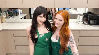 naomi n faye starbucks threesome