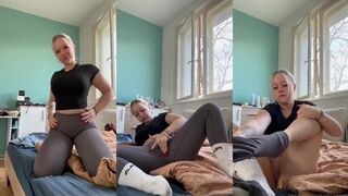 Kathy amazing German babe PoV solo