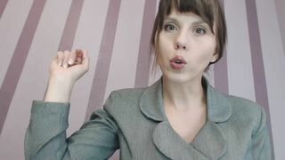 Lick The Cum Off Doctor Amber's Fingers