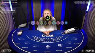 Bonnie Blue pregnant casino duel