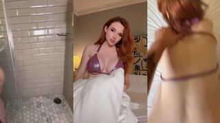 Amouranth nude pussy fucking porn video