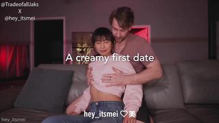 Hey ItsMei A Creamy First Day With Jak Palmer