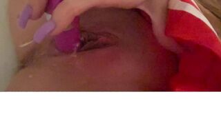 Ariana sexy blonde PoV dildo solo