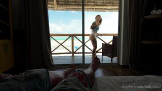 Leah Meow Gets Fucked By Her Neighbor On Vacation