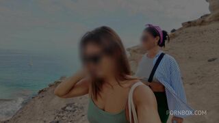 Gentlyperv - BEACH HANDJOB during my exhib trip