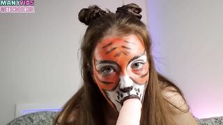 Wetschoolgirl For Little Tiger
