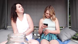 Aubrey & Caireen Pee Competition