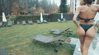 DARINGKIARA - FUCKING MY STEPBROTHER IN A PUBLIC SAUNA