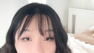 lisha - tiktok Asia beauty teen pov onlyfans Leaked Sextape dildo fuck