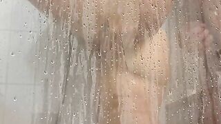 Hotyogawife - vacation-shower-fuck