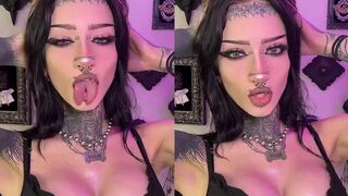 Morguekitty - tongue tease