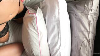 Hannah B sharing angel long in lesbian threesome