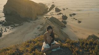 DaringKiara_Atmospheric Naked Sunset Meditation