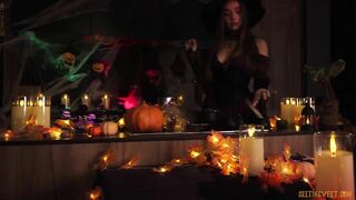 Selti - streamer beauty teen Halloween dildo pov onlyfans Leaked Sextape