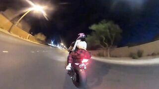 Karli Mergenthaler Gets Fuck On A Motorcycle