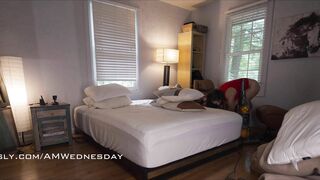 AMWednesday - Cleaning - Red Body Thong