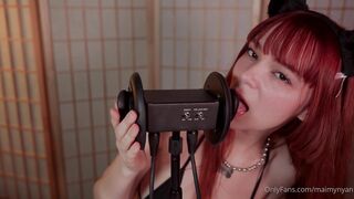 Maimy ASMR Cat Ear Licking