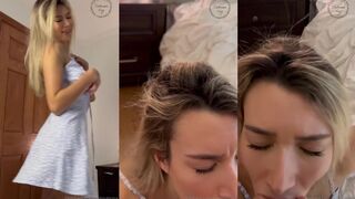 Sabrina Vaz 44$ Deep Throating Cock