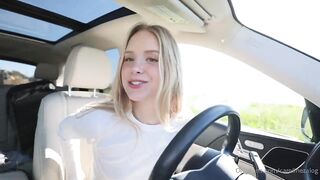 Caroline Zalog - Car Try On Haul