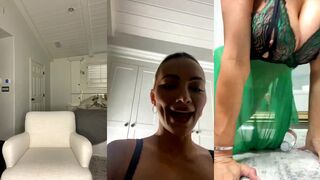 Lindsey Pelas Nude Try-on Live