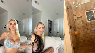 Lindsey Pelas Whipped Cream Livestream